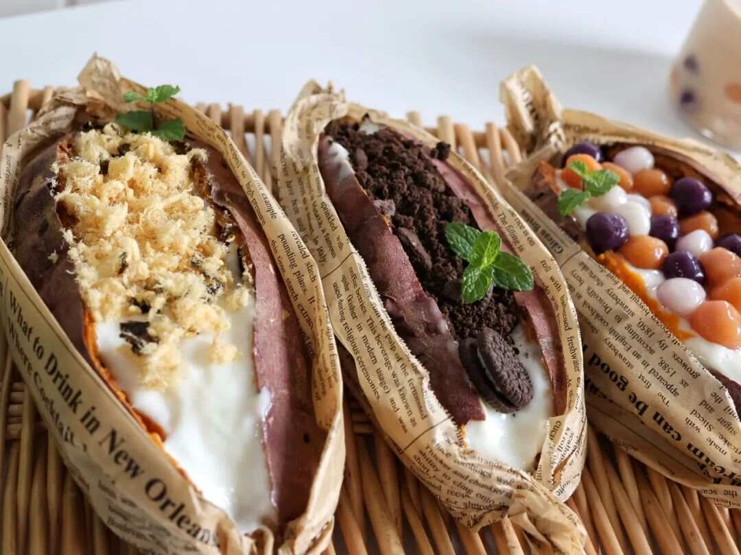 花式烤地瓜利潤(rùn)有多大？地?cái)傂聦櫟纳饨?jīng)，誰(shuí)都能輕松上手！